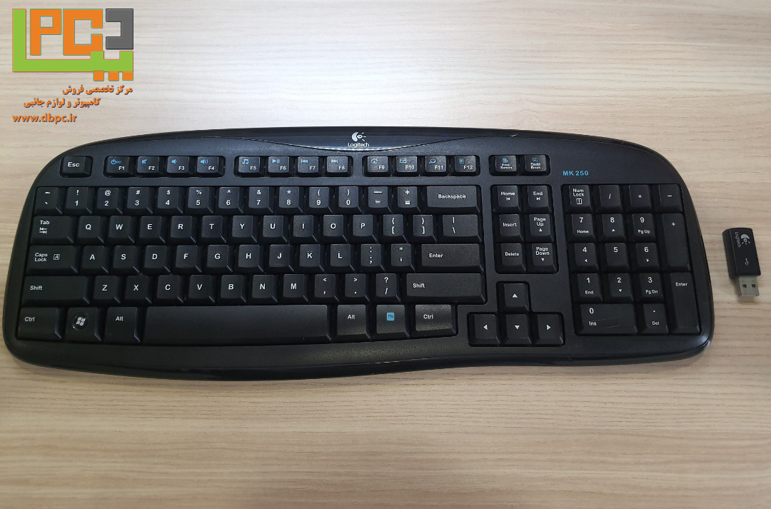 کیبورد بی سیم لاجیتک مدل mk-250