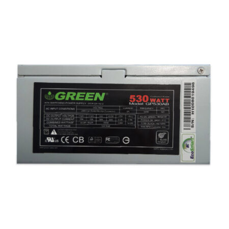 پاور کامپیوتر 530 وات گرین GP530AB Green