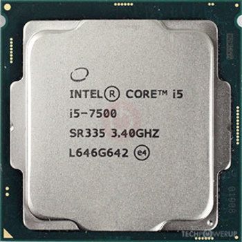 پردازنده مرکزی اینتل مدل Core i5-7500