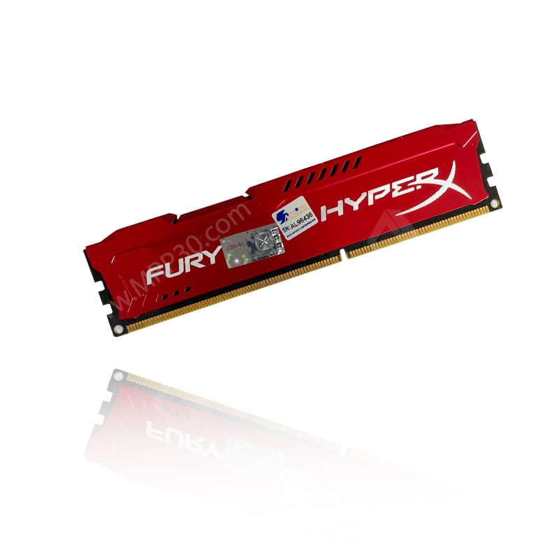 رم کامپیوتر کینگستون HyperX Fury DDR3 1600MHz ظرفیت 4 گیگابایت – عملکرد عالی و پایداری بالا