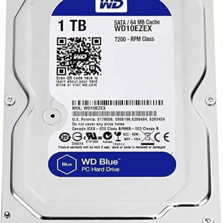 هارددیسک اینترنال وسترن دیجیتال مدل Blue WD10EZEX ظرفیت 1 ترابایت