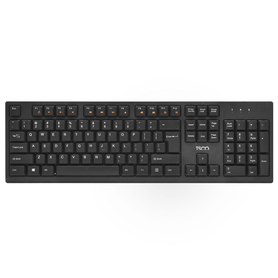 کیبورد تسکو مدل TK8017 | بررسی، مشخصات و خرید