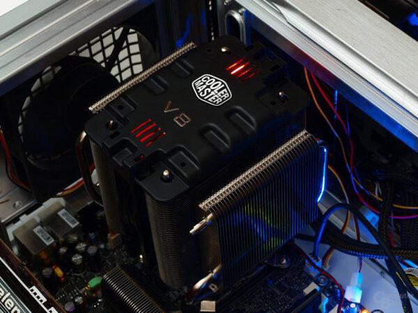 فن CPU فن پردازنده گازی کولر مستر CPU COOLER V8