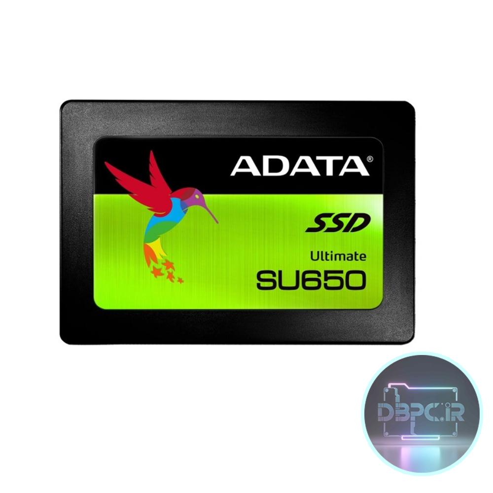 SSD اینترنال ADATA Ultimate SU650 مدل AS650SS-120GT ظرفیت 120 گیگابایت