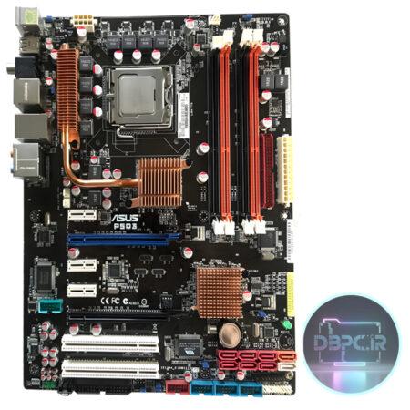 مادربرد ASUS P5Q3 همراه با پردازنده Intel Core 2 Duo E7400