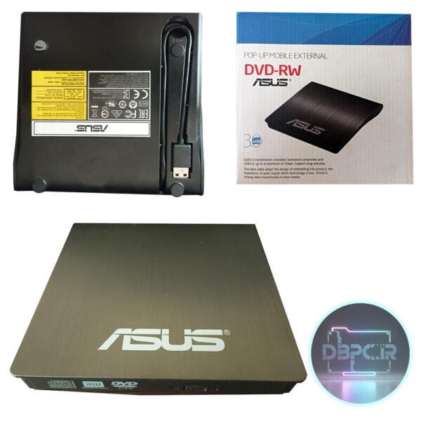 درایو نوری اکسترنال ASUS مدل SDRW-08D2S-U با طراحی ظریف و قابلیت رایت سریع