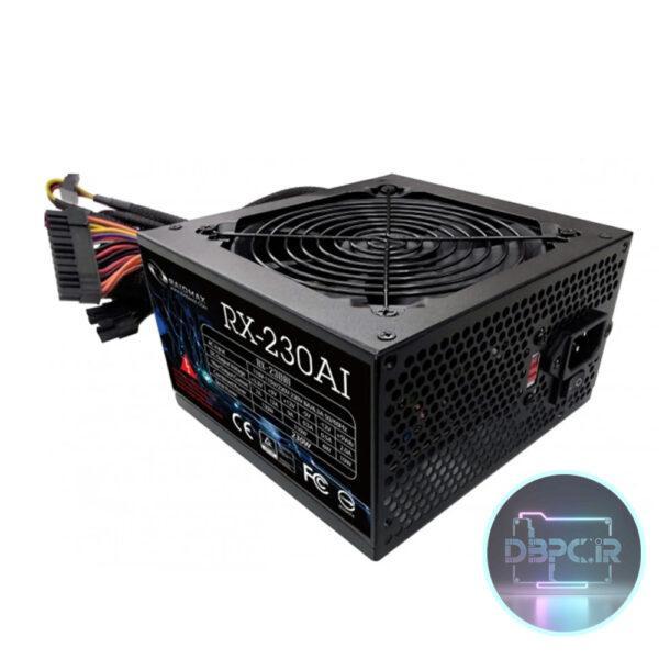 پاور کامپیوتر RAIDMAX RX-230AI با توان واقعی 230 وات و فن 120 میلی‌متری
