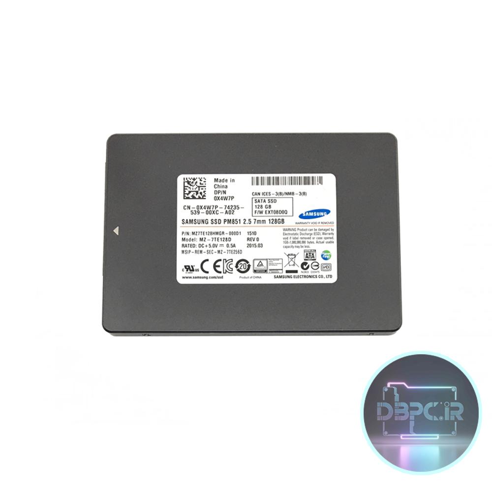 SSD اینترنال Samsung PM851 ظرفیت 128 گیگابایت مدل 2.5 اینچ