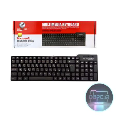 کیبورد ایکس پی پروداکت مدل XP-8000G با طراحی ارگونومیک
