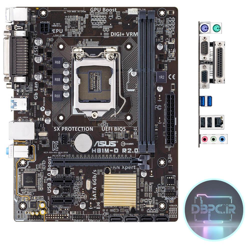 مادربرد ASUS H81M-D R2.0 به همراه پردازنده Intel Core i3-4160 گزینه‌ای اقتصادی برای کاربران خانگی و اداری است. پشتیبانی از رم DDR3، چیپ‌ست H81 و خروجی تصویر VGA و DVI، این باندل را برای کارهای روزمره مناسب کرده است.