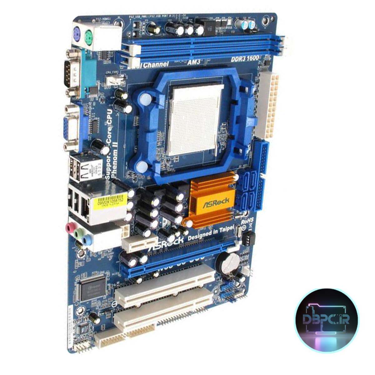 مادربرد ASRock N68-S3 UCC به همراه پردازنده AMD Athlon II